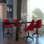 ForYou Prolenta Premium Eetkamerstoelen 4 st fluweel wijnrood - Thumbnail 5