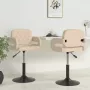 ForYou Prolenta Premium Eetkamerstoelen draaibaar 2 st stof crèmekleurig - Thumbnail 31