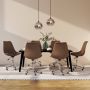 ForYou Prolenta Premium Eetkamerstoelen draaibaar 6 st stof taupe - Thumbnail 1