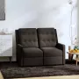 ForYou Prolenta Premium Fauteuil 2-zits verstelbaar stof bruin- Fauteuil Fauteuils met armleuning Hoes stretch Relax Design - Thumbnail 2