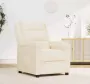 ForYou Prolenta Premium Fauteuil verstelbaar fluweel crèmekleurig- Fauteuil Fauteuils met armleuning Hoes stretch Relax Design - Thumbnail 2