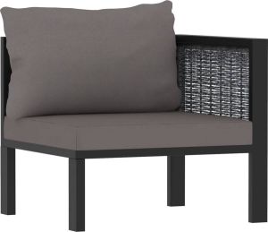 ForYou Prolenta Premium Hoekbank sectioneel met linkerarmleuning poly rattan antraciet