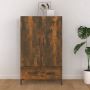 ForYou Prolenta Premium Hoge kast 70x31x115 cm bewerkt hout gerookt eikenkleurig - Thumbnail 2