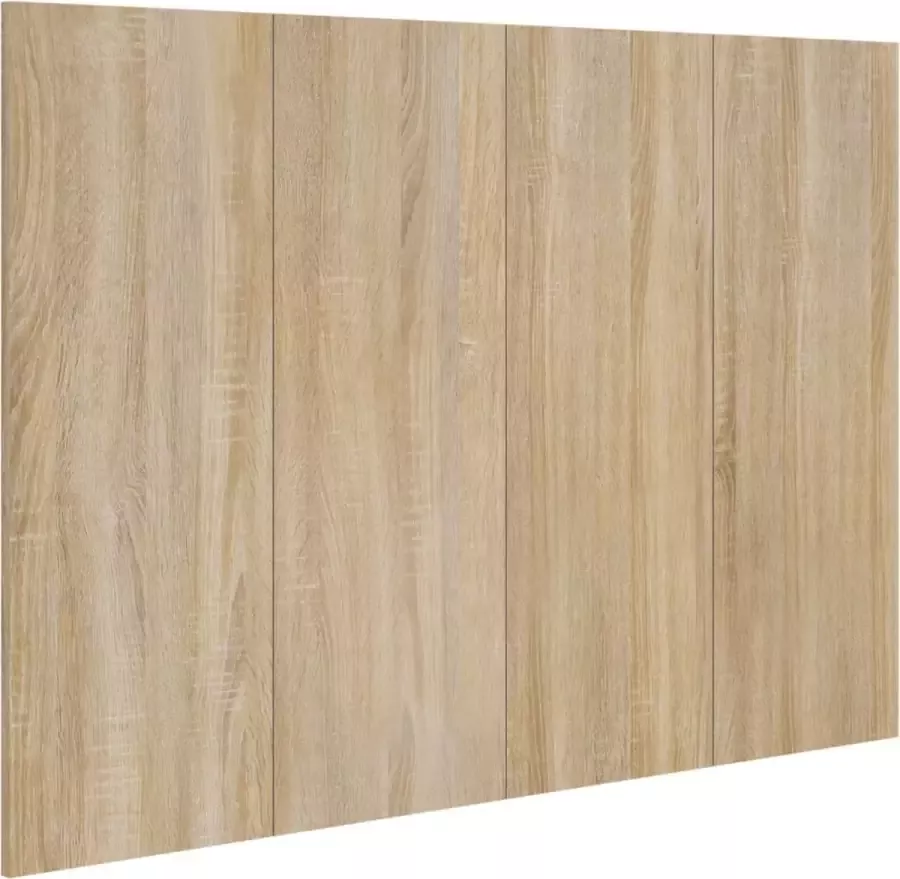 ForYou Prolenta Premium Hoofdbord 120x1 5x80 cm bewerkt hout sonoma eikenkleurig