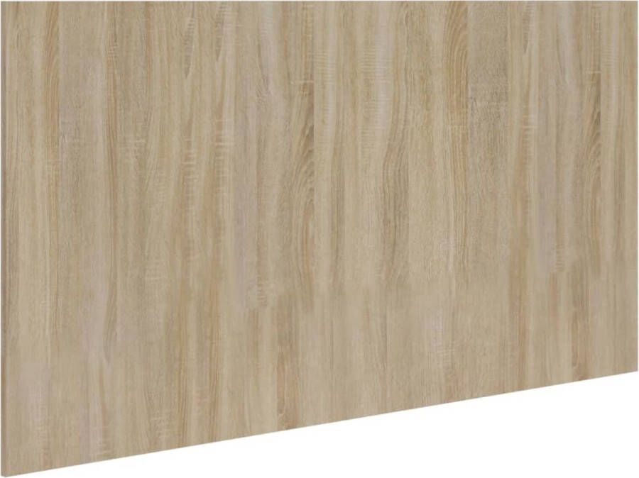 ForYou Prolenta Premium Hoofdbord 160x1 5x80 cm bewerkt hout sonoma eikenkleurig