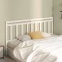 ForYou Prolenta Premium Hoofdbord 206x4x100 cm massief grenenhout wit - Thumbnail 1
