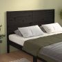 ForYou Prolenta Premium Hoofdbord 206x4x100 cm massief grenenhout zwart - Thumbnail 1
