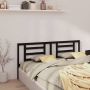 ForYou Prolenta Premium Hoofdbord 206x4x100 cm massief grenenhout zwart - Thumbnail 2