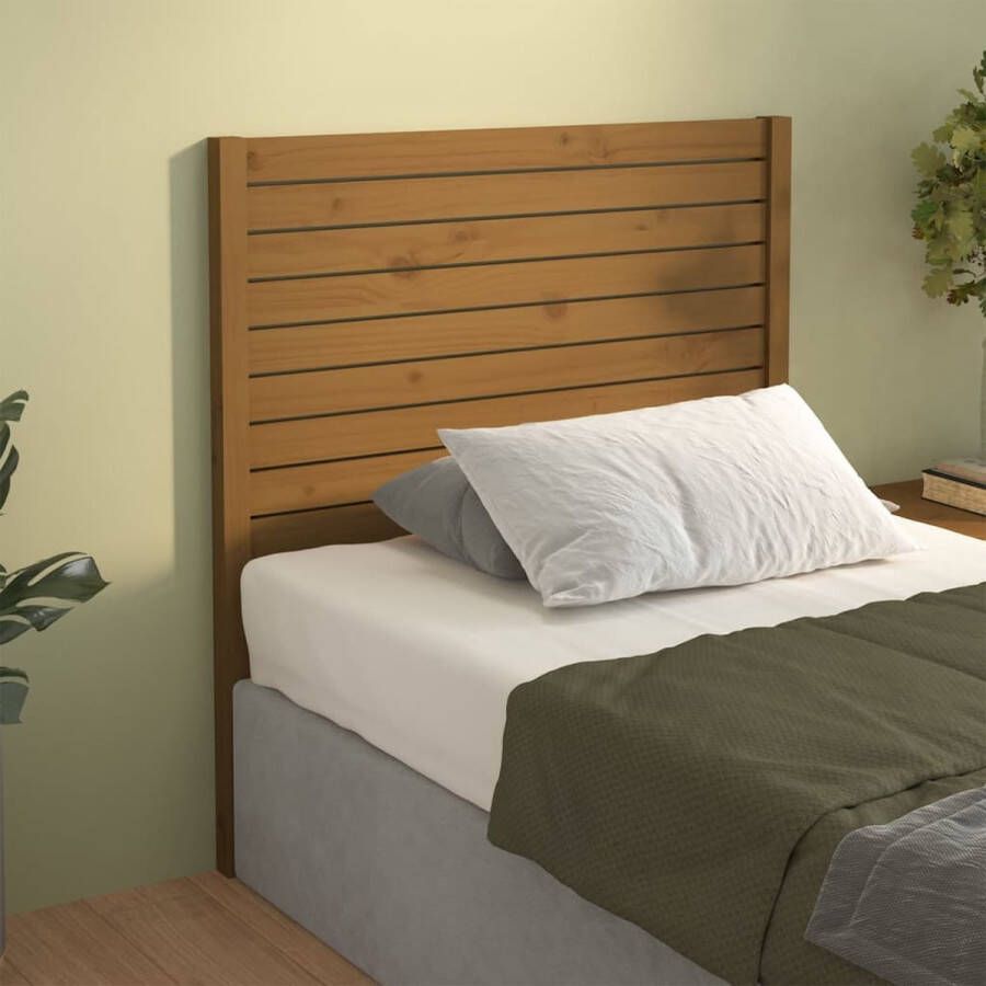 ForYou Prolenta Premium Hoofdbord 96x4x100 cm massief grenenhout honingbruin
