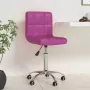 ForYou Prolenta Premium Kantoorstoel draaibaar kunstleer paars - Thumbnail 1