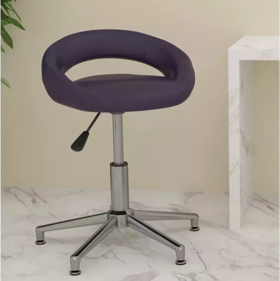 ForYou Prolenta Premium Kantoorstoel draaibaar kunstleer paars