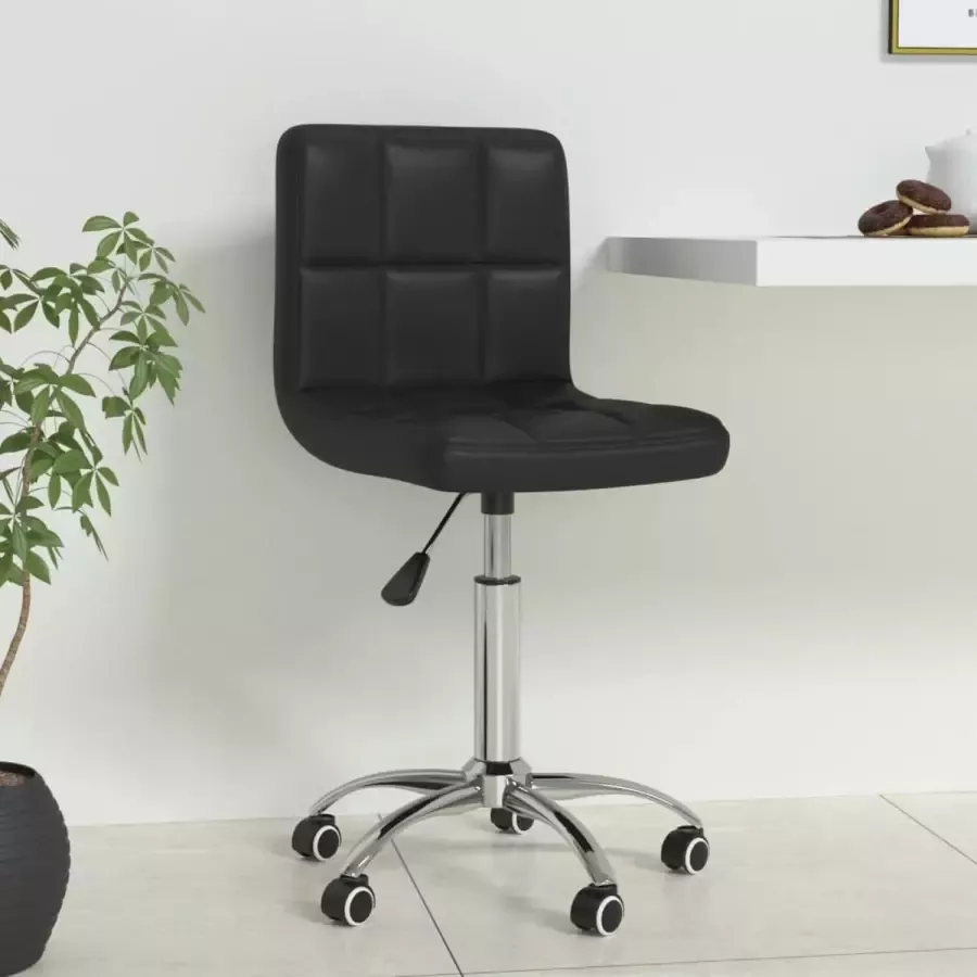 ForYou Prolenta Premium Kantoorstoel draaibaar kunstleer zwart