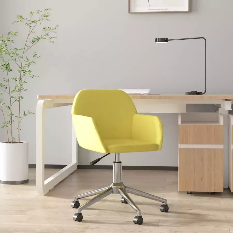 ForYou Prolenta Premium Kantoorstoel draaibaar stof lichtgroen