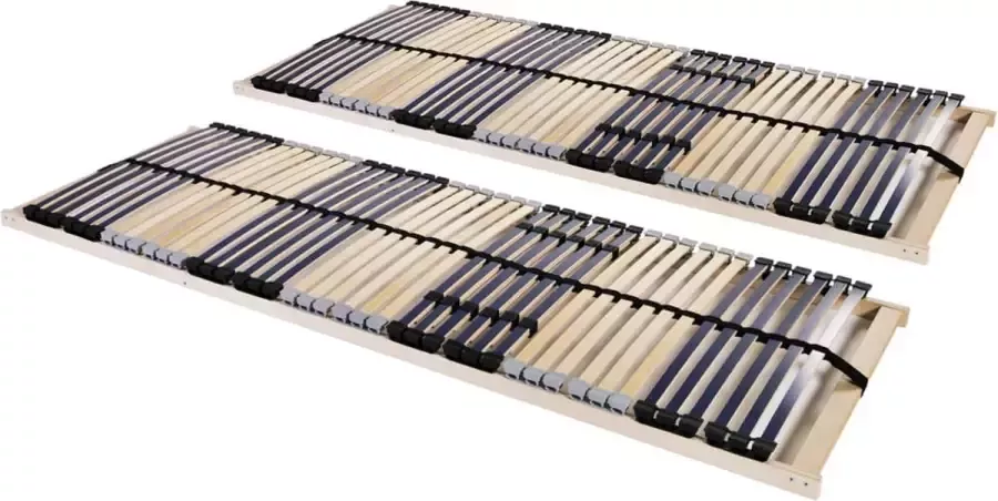 ForYou Prolenta Premium Lattenbodems 2 st met 42 latten 7 zones 90x200 cm - Foto 2