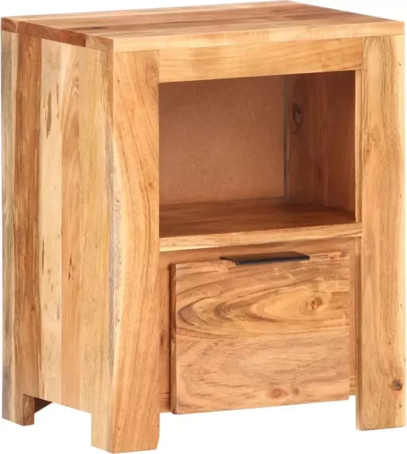 ForYou Prolenta Premium Nachtkastje 40x30x50 cm massief acaciahout - Foto 8