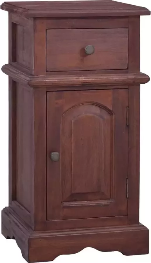 ForYou Prolenta Premium Nachtkastje massief mahoniehout klassiek bruin