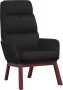 ForYou Prolenta Premium Relaxstoel echt leer zwart- Fauteuil Fauteuils met armleuning Hoes stretch Relax Design - Thumbnail 2