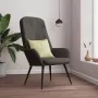ForYou Prolenta Premium Relaxstoel fluweel donkergrijs- Fauteuil Fauteuils met armleuning Hoes stretch Relax Design - Thumbnail 1