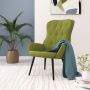 ForYou Prolenta Premium Relaxstoel fluweel lichtgroen- Fauteuil Fauteuils met armleuning Hoes stretch Relax Design - Thumbnail 3