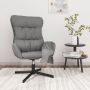 ForYou Prolenta Premium Relaxstoel kunstleer antracietgrijs- Fauteuil Fauteuils met armleuning Hoes stretch Relax Design - Thumbnail 2