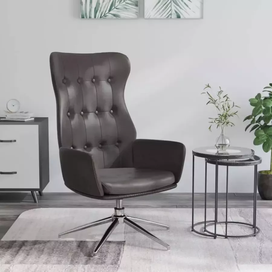 ForYou Prolenta Premium Relaxstoel kunstleer glanzend zwart- Fauteuil Fauteuils met armleuning Hoes stretch Relax Design
