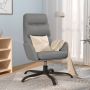 ForYou Prolenta Premium Relaxstoel kunstleer grijs- Fauteuil Fauteuils met armleuning Hoes stretch Relax Design - Thumbnail 1