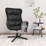 ForYou Prolenta Premium Relaxstoel kunstleer zwart- Fauteuil Fauteuils met armleuning Hoes stretch Relax Design - Thumbnail 1