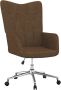 ForYou Prolenta Premium Relaxstoel stof bruin- Fauteuil Fauteuils met armleuning Hoes stretch Relax Design - Thumbnail 1