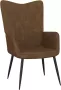 ForYou Prolenta Premium Relaxstoel stof bruin- Fauteuil Fauteuils met armleuning Hoes stretch Relax Design - Thumbnail 2