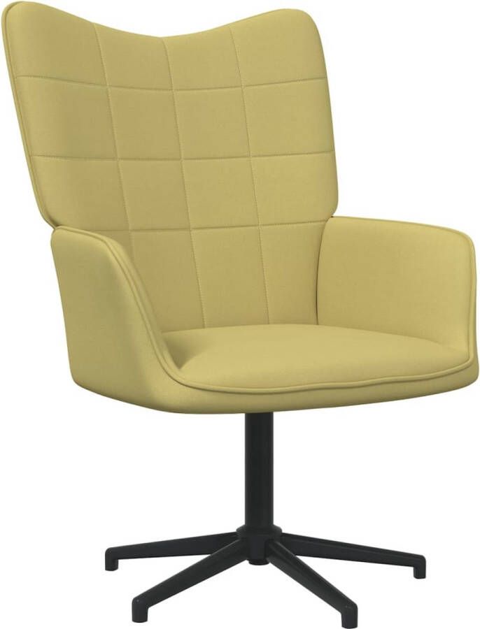 ForYou Prolenta Premium Relaxstoel stof groen- Fauteuil Fauteuils met armleuning Hoes stretch Relax Design