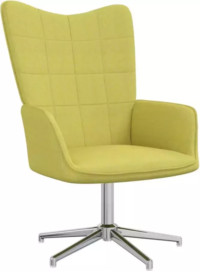 ForYou Prolenta Premium Relaxstoel stof groen- Fauteuil Fauteuils met armleuning Hoes stretch Relax Design