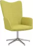 ForYou Prolenta Premium Relaxstoel stof groen- Fauteuil Fauteuils met armleuning Hoes stretch Relax Design - Thumbnail 2