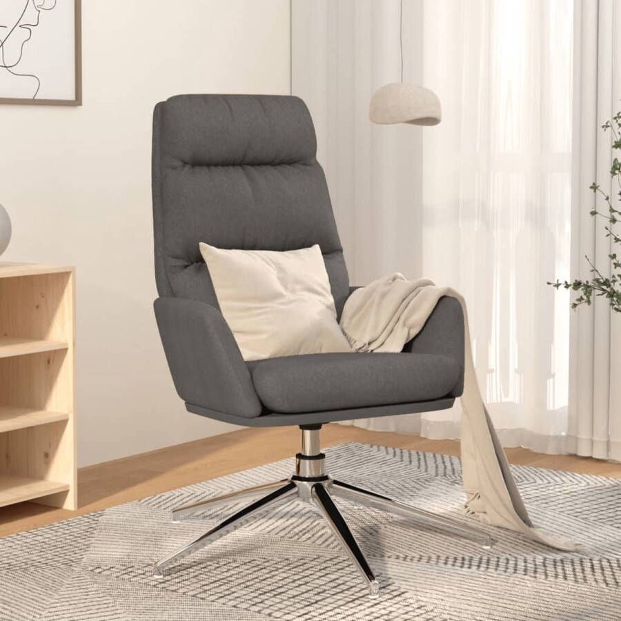 ForYou Prolenta Premium Relaxstoel stof lichtgrijs- Fauteuil Fauteuils met armleuning Hoes stretch Relax Design