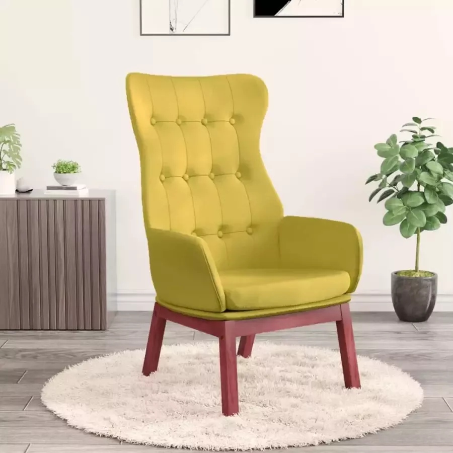 ForYou Prolenta Premium Relaxstoel stof lichtgroen- Fauteuil Fauteuils met armleuning Hoes stretch Relax Design