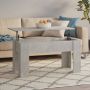 ForYou Prolenta Premium Salontafel 101x49x52 cm bewerkt hout betongrijs - Thumbnail 1