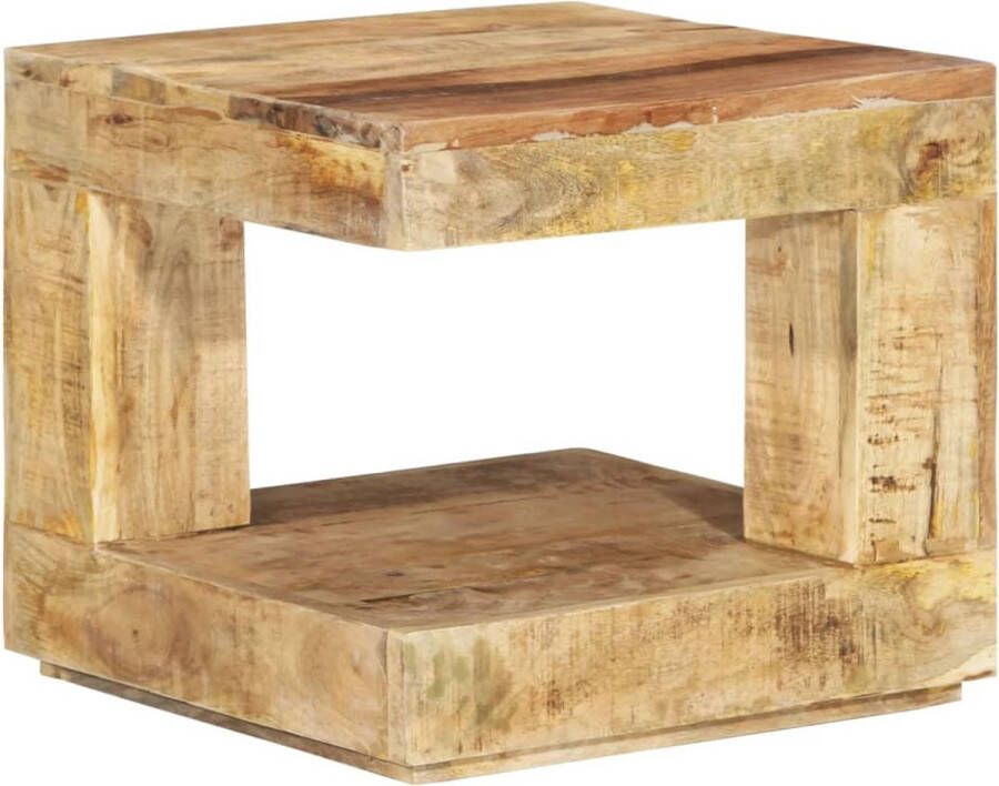 ForYou Prolenta Premium Salontafel 45x45x40 cm massief mangohout