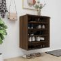 ForYou Prolenta Premium Schoenenkast 60x35x70 cm bewerkt hout bruineikenkleurig - Thumbnail 2