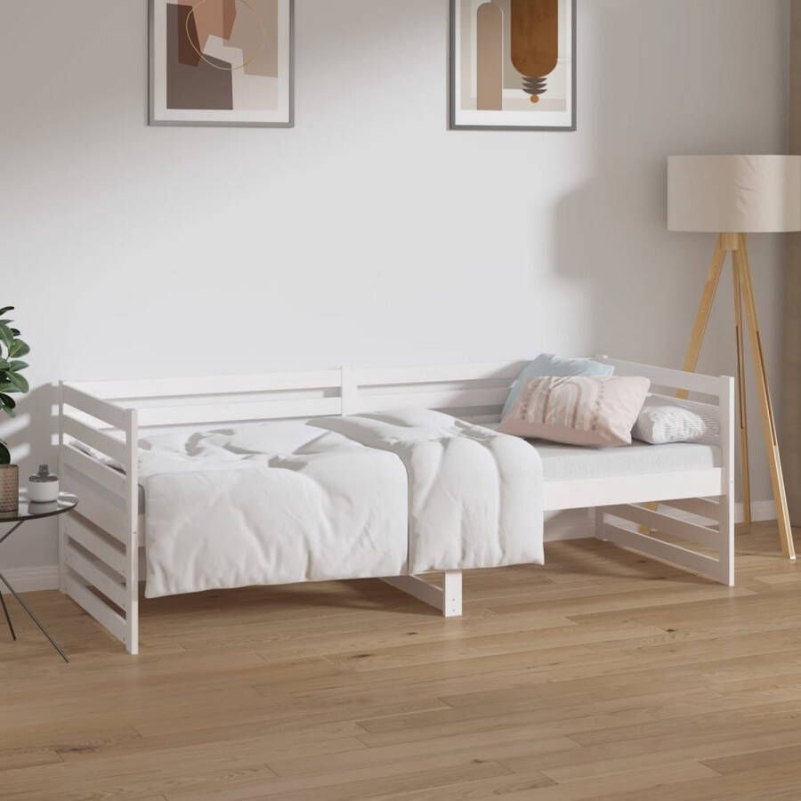 ForYou Prolenta Premium Slaapbank 80x200 cm massief grenenhout wit
