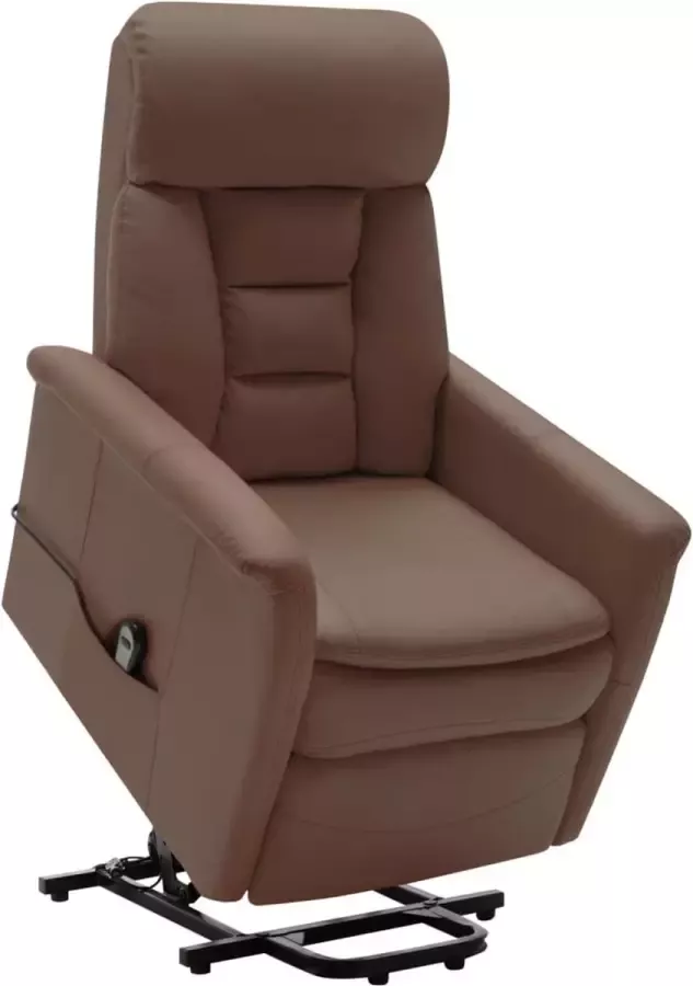 ForYou Prolenta Premium Sta-op-stoel verstelbaar kunstleer bruin