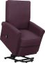 ForYou Prolenta Premium Sta-op-stoel verstelbaar stof paars - Thumbnail 2