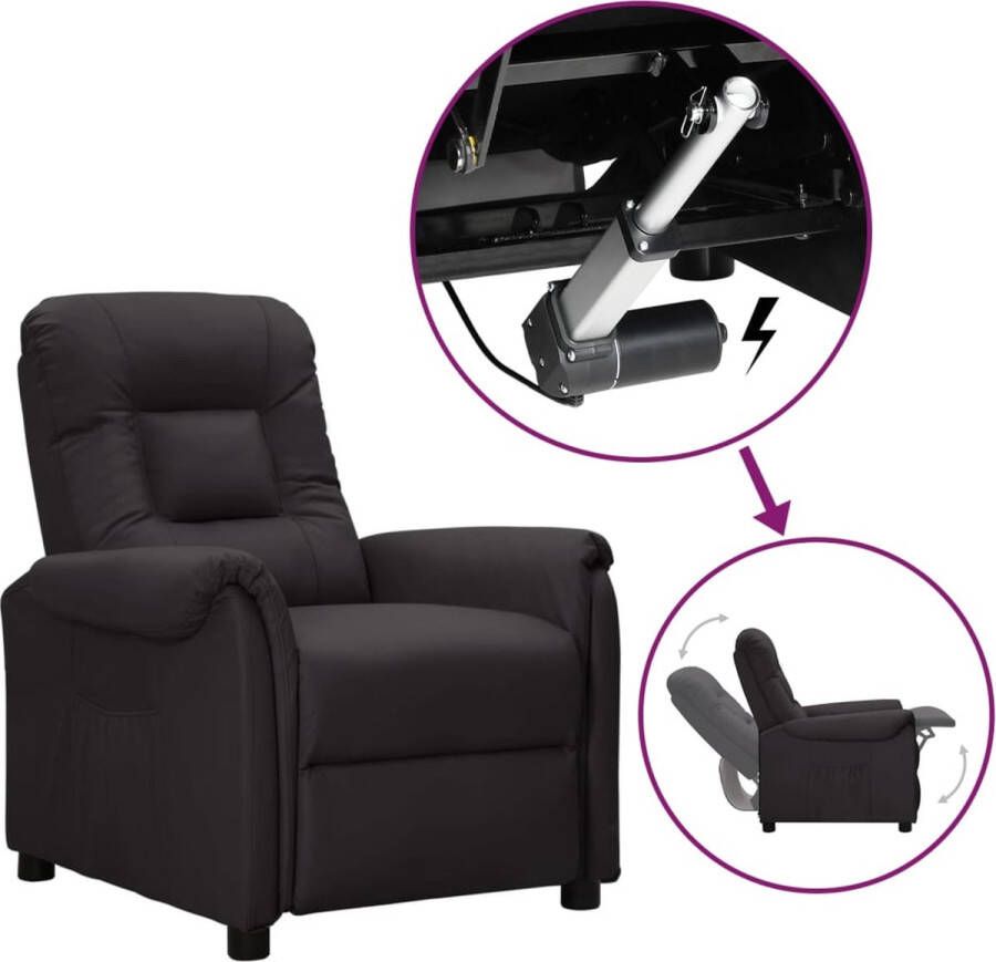 ForYou Prolenta Premium Sta-opstoel verstelbaar kunstleer zwart