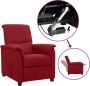 ForYou Prolenta Premium Sta-opstoel verstelbaar stof wijnrood - Thumbnail 2