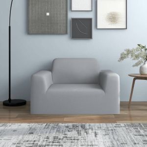 ForYou Prolenta Premium Stretch meubelhoes voor bank grijs polyester jersey