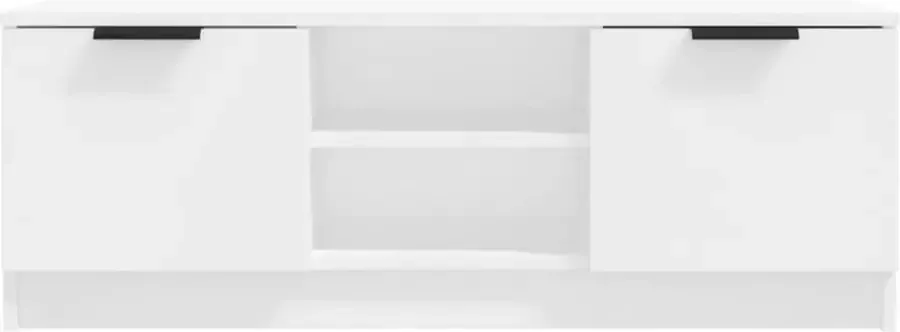 ForYou Prolenta Premium Tv-meubel 102x35x36 5 cm bewerkt hout wit