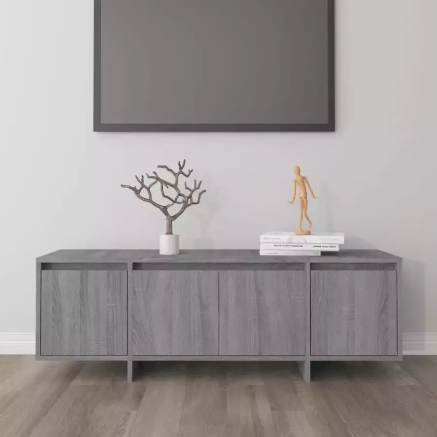 ForYou Prolenta Premium Tv-meubel 120x30x40 5 cm spaanplaat grijs sonoma eikenkleurig