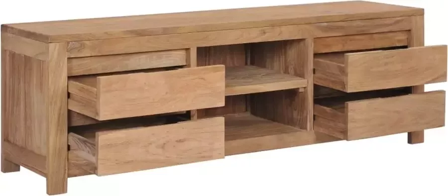 ForYou Prolenta Premium Tv-meubel 120x30x40 cm massief teakhout - Foto 2