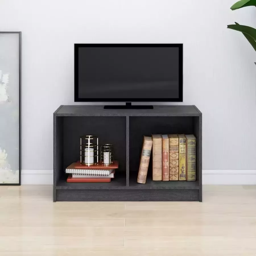 ForYou Prolenta Premium Tv-meubel 70x33x42 cm massief grenenhout grijs