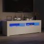 ForYou Prolenta Premium Tv-meubel met LED-verlichting 120x35x40 cm wit - Thumbnail 2