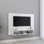 ForYou Prolenta Premium Tv-wandmeubel 120x23 5x90 cm spaanplaat hoogglans wit - Thumbnail 2