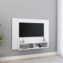 ForYou Prolenta Premium Tv-wandmeubel 120x23 5x90 cm spaanplaat wit - Thumbnail 1